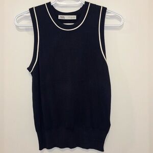 Zara Sleeveless Knit Top